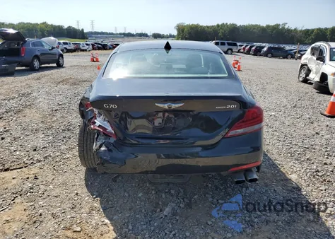 2019 Genesis G70 Prestige из США, поврежденный, VIN KMTG44LAXKU044261